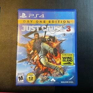 PlayStation 4 Just cause 3 video game